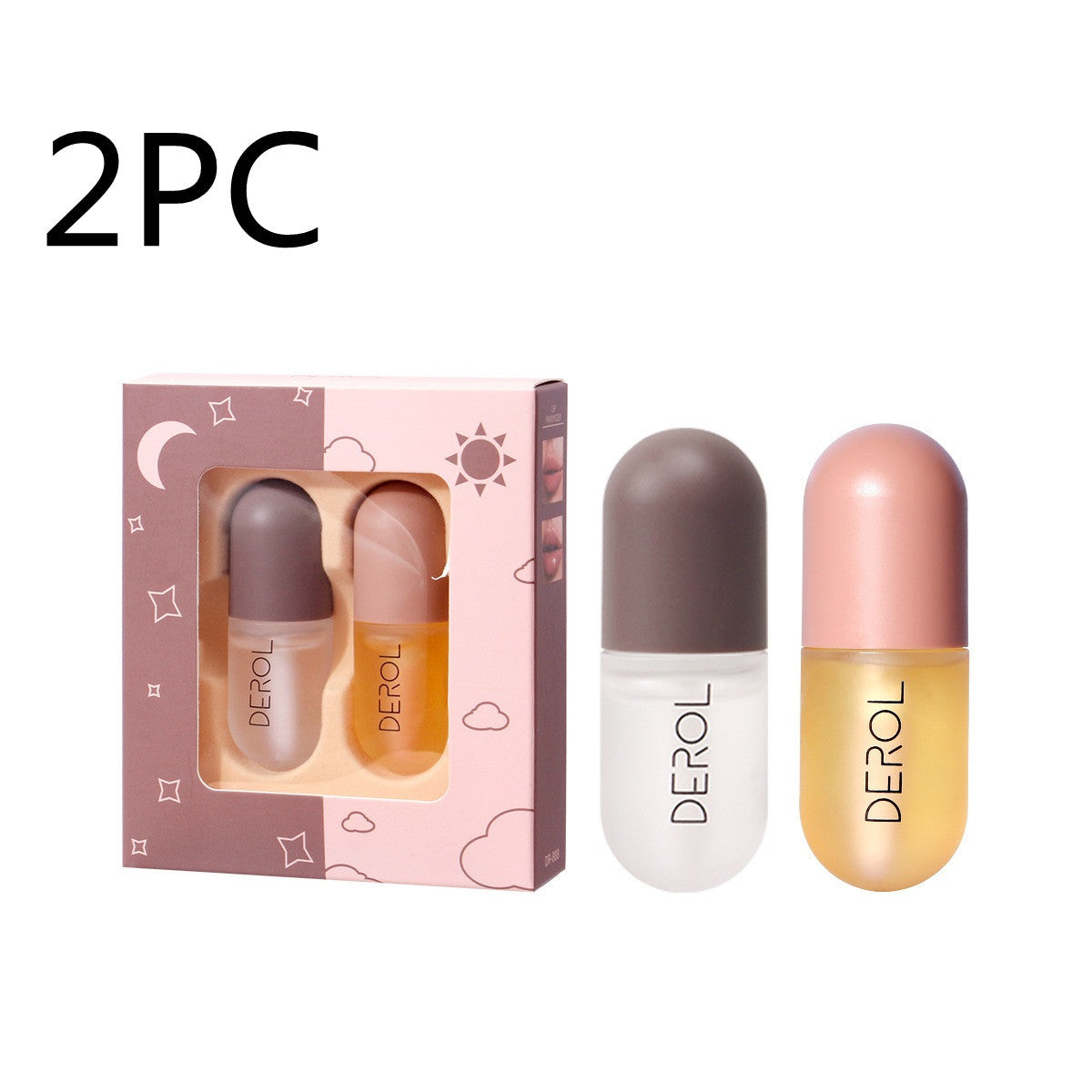 Day Night Instant Volume Lip Plumper Oil Clear Lasting Nourishing Repairing Reduce Lip Fine Line Care Lip Beauty Cosmetic The Max Mall
