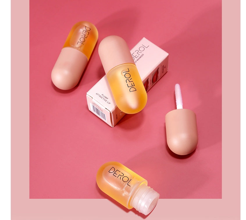 Day Night Instant Volume Lip Plumper Oil Clear Lasting Nourishing Repairing Reduce Lip Fine Line Care Lip Beauty Cosmetic The Max Mall