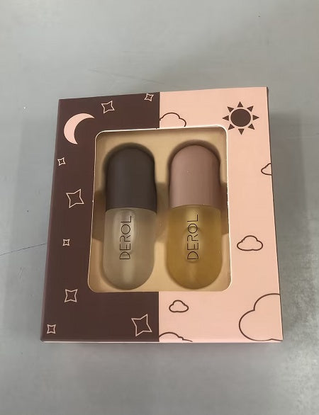 Day Night Instant Volume Lip Plumper Oil Clear Lasting Nourishing Repairing Reduce Lip Fine Line Care Lip Beauty Cosmetic The Max Mall