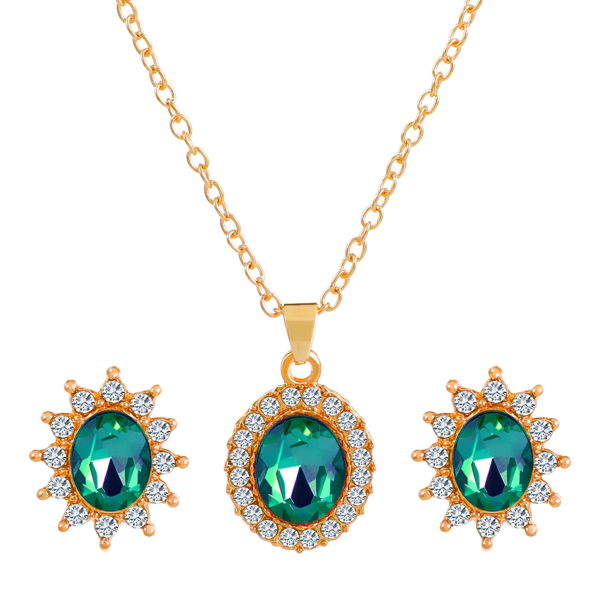 Sunflower Jewelry Set - Rose Gold Plated The Max Mall