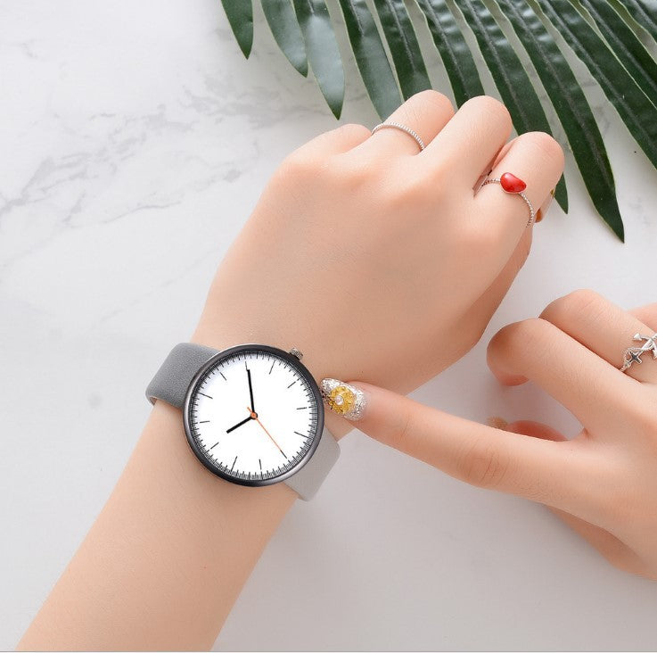 Casual Quartz Watch - PU Strap