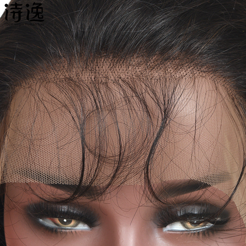 Hand-Woven Real Hair Wig