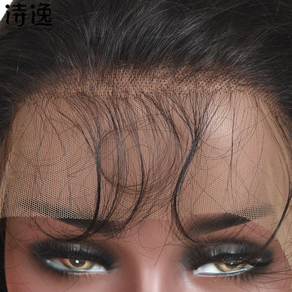 Hand-Woven Real Hair Wig