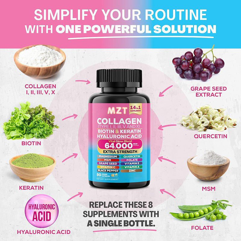 Premium Collagen Capsules 60ct