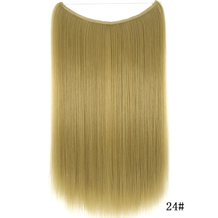 22" Invisible Wire Hair Extensions - Silky Straight