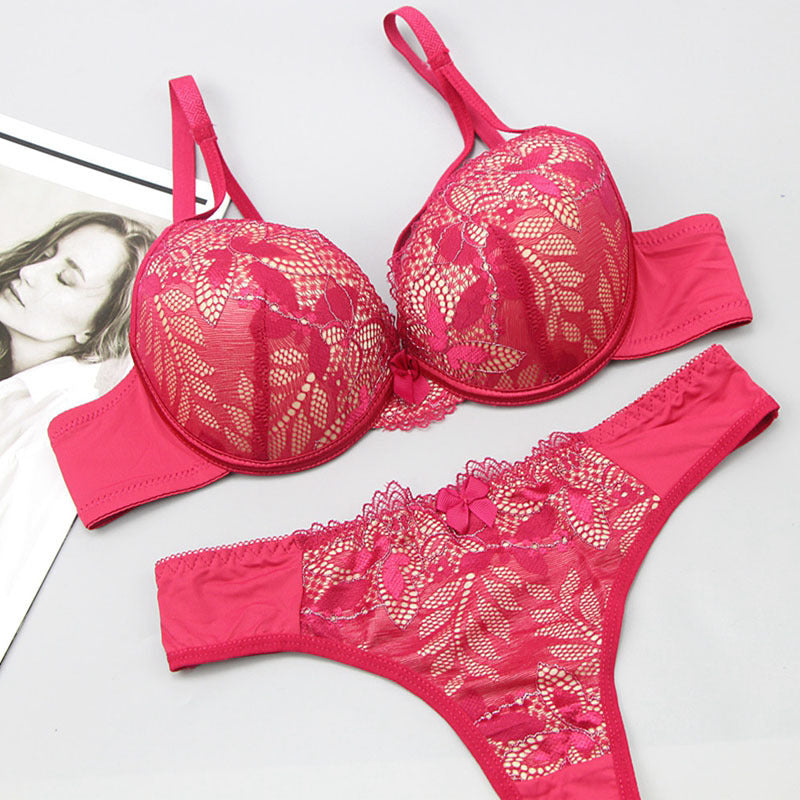 Push Up Underwear For Women Lace Bra Set The Max Mall
