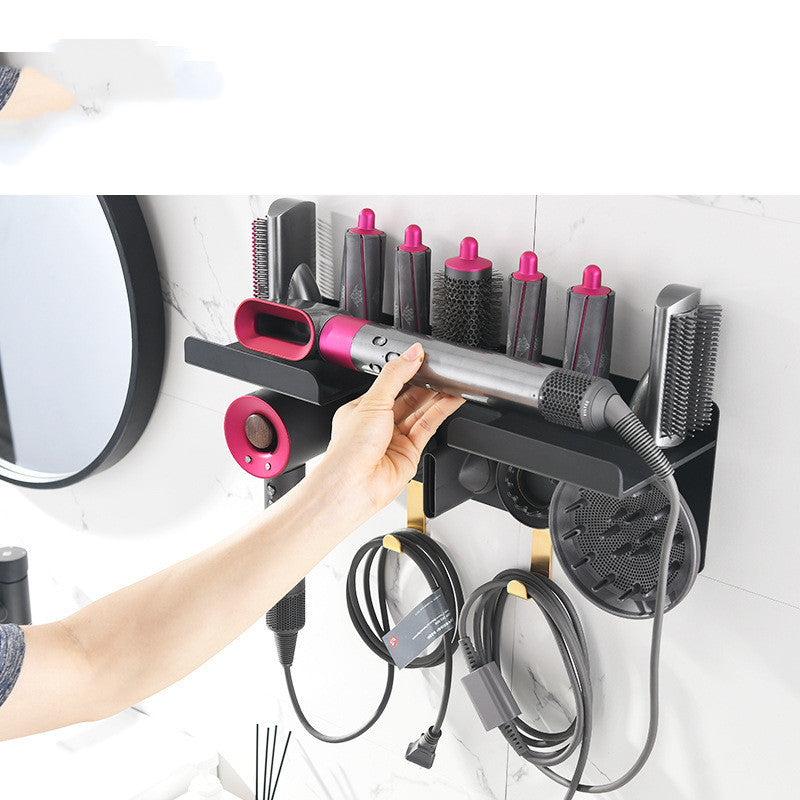 Curling Rod Storage Rack Barber Shop Hair Dryer Holder The Max Mall