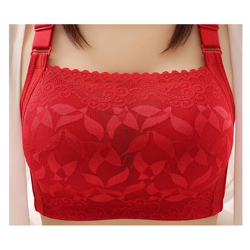 Bra Style Gathered And Breathable Full Cup Lace Oversized Underwear The Max Mall