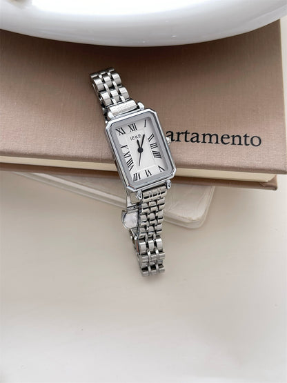 Stainless Steel Butterfly Buckle Watch