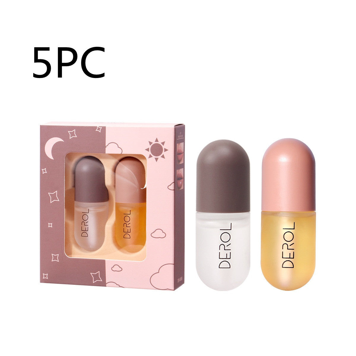 Day Night Instant Volume Lip Plumper Oil Clear Lasting Nourishing Repairing Reduce Lip Fine Line Care Lip Beauty Cosmetic The Max Mall