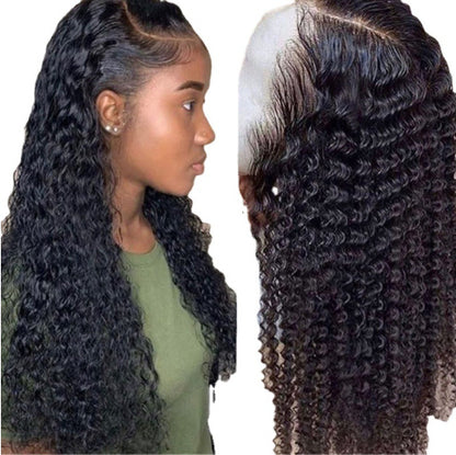 9A Kinky Curly Lace Wig