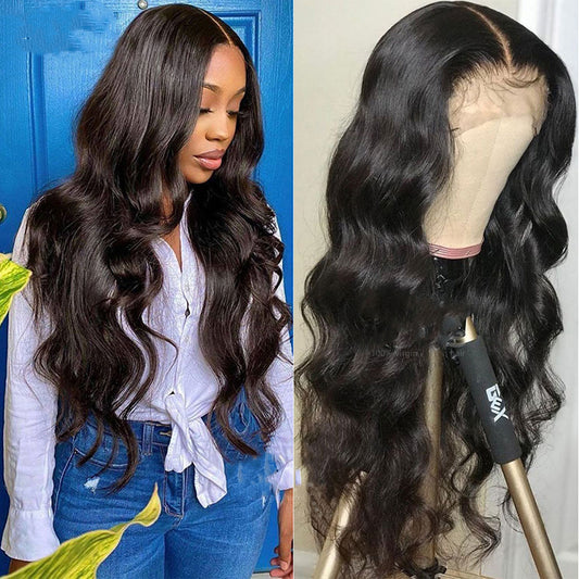 Hand-Woven Real Hair Wig