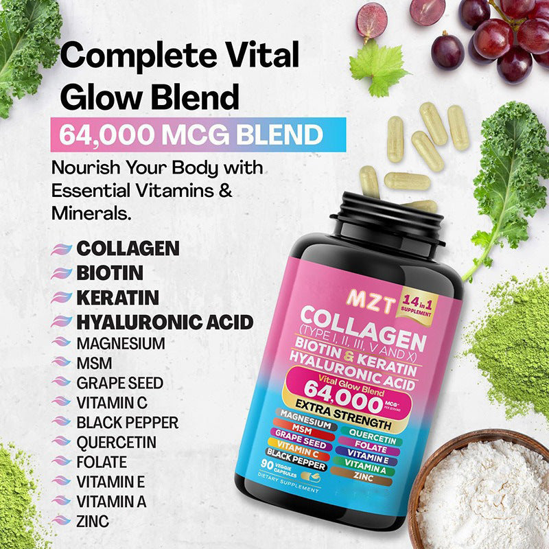 Premium Collagen Capsules 60ct