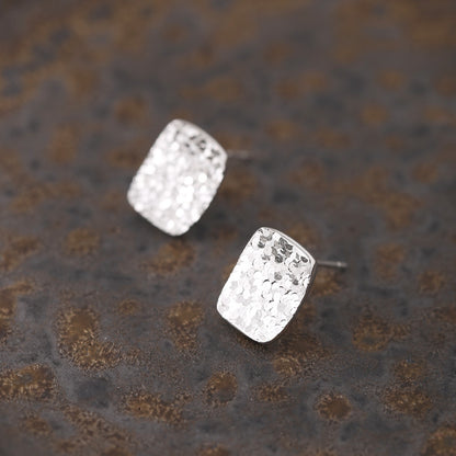 925 Silver Geometric Earrings