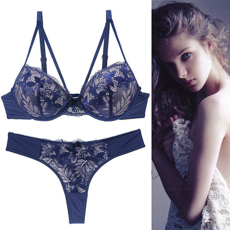 Push Up Underwear For Women Lace Bra Set The Max Mall