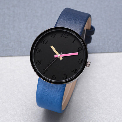 Casual Quartz Watch - PU Strap