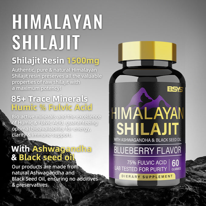 BSYS SHILAJIT GUMMIES 60'S The Max Mall
