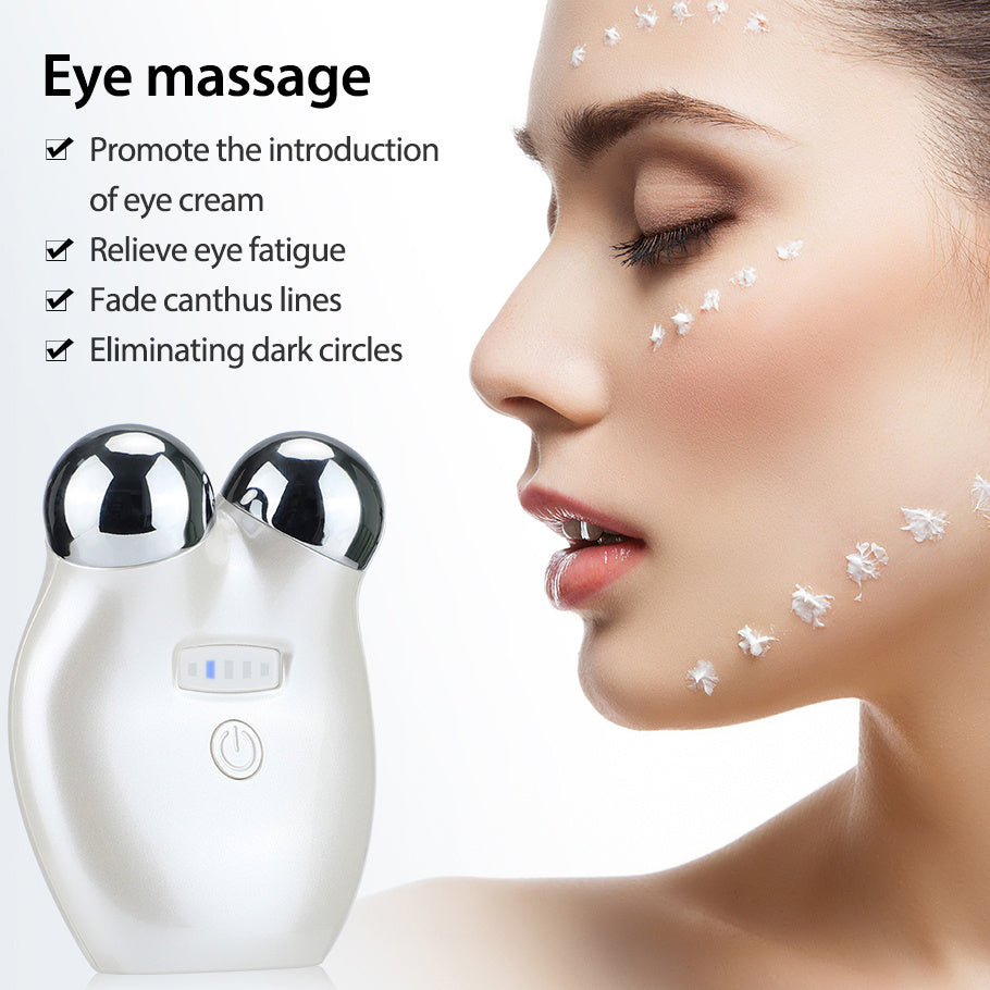 Electric Micro-Current Face Massager EMS Firming Micro Current Deedema Decree Wrinkle Skin Rejuvenation Beauty Instrument The Max Mall