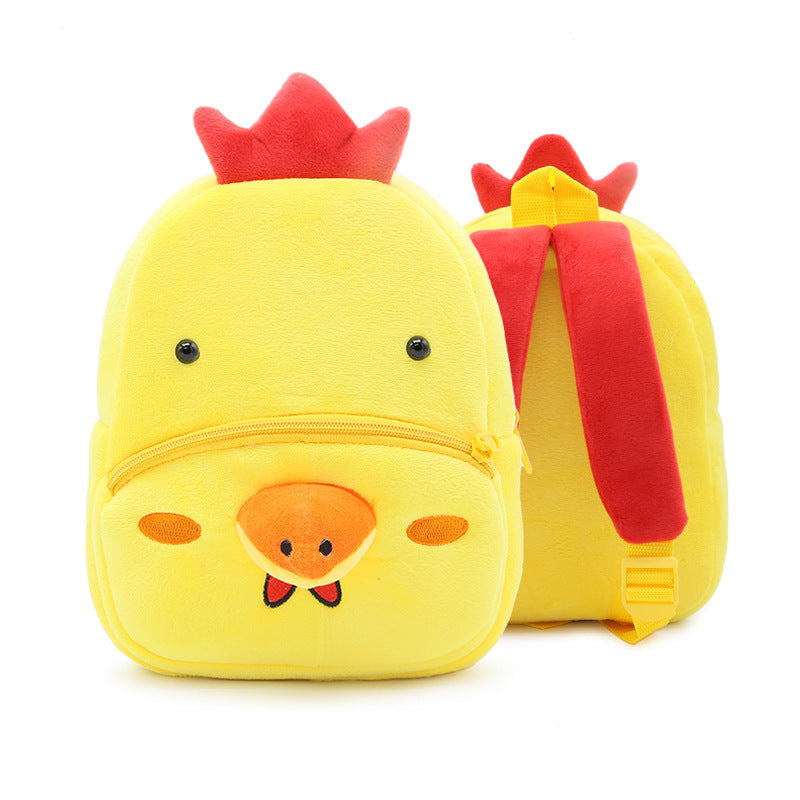 Cute Plush Backpacks Kindergarten Cartoon School Bags Children Animal Toys Bag The Max Mall