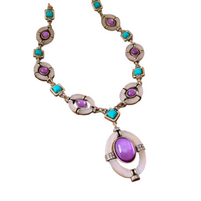 Chinese Style Diamond Jewelry Set