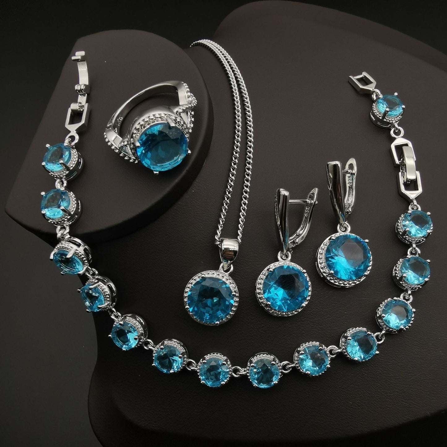 Love Heart Jewelry Set - 4 Piece Collection
