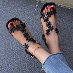 Fish Mouth PU Sandals The Max Mall