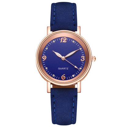 Luminous Women's Watch - Leather Band