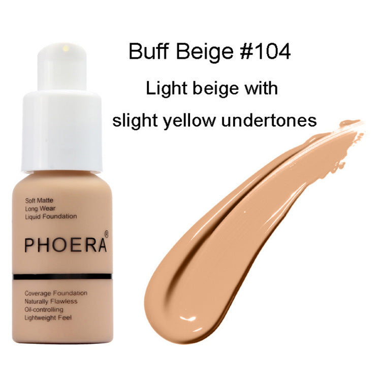 Explosive Press Type Oil Control Natural Color Matte Concealer Foundation Cream The Max Mall