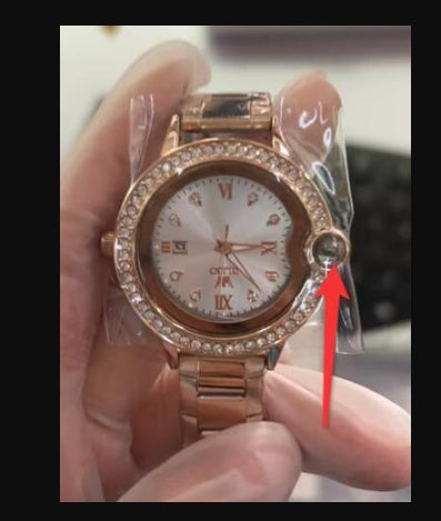 Waterproof Rose Gold Women's Watch