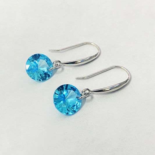 925 Silver Diamond Earrings