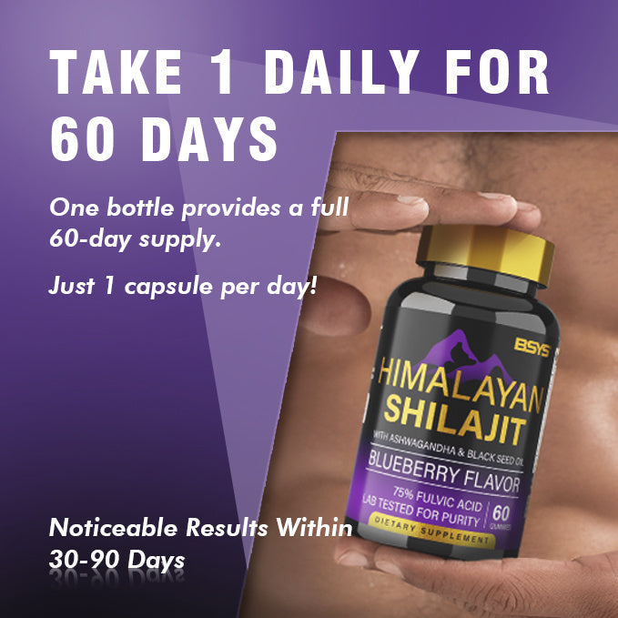 BSYS SHILAJIT GUMMIES 60'S The Max Mall