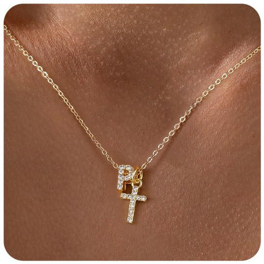 Copper Letter Necklace - Personalized A-Z