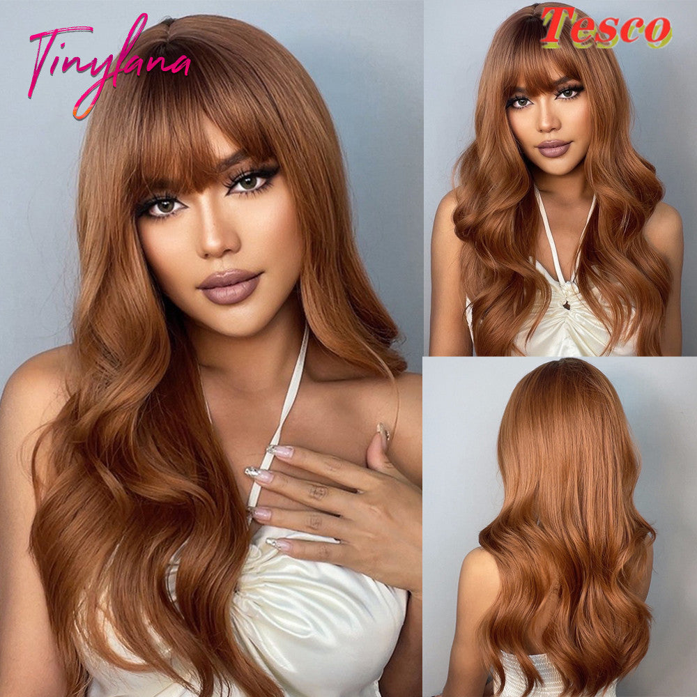 Long Black Wavy Wig