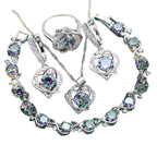Retro Zircon Jewelry Set - 4 Piece Collection The Max Mall