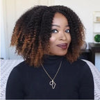 High Temperature Silk Curly Wig - Long Bangs Heat Resistant Hair The Max Mall