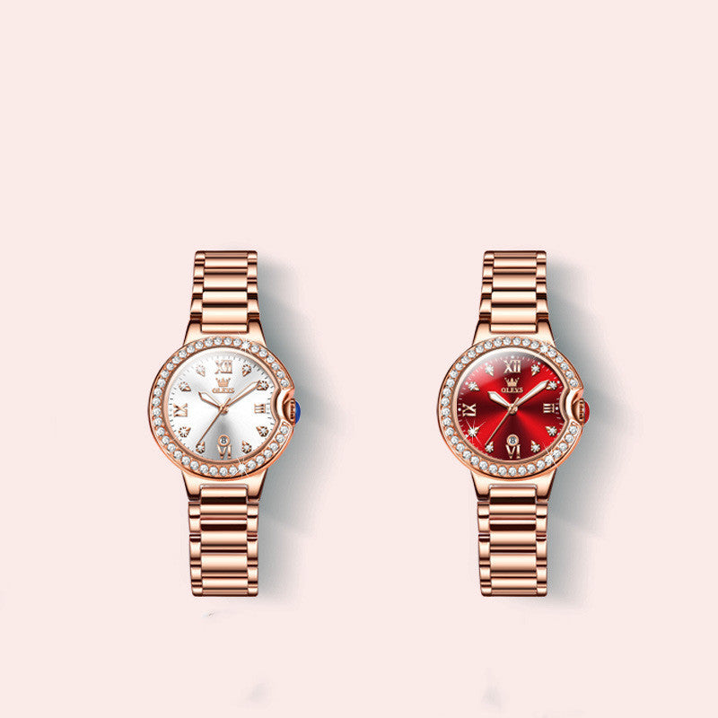 Waterproof Rose Gold Women's Watch