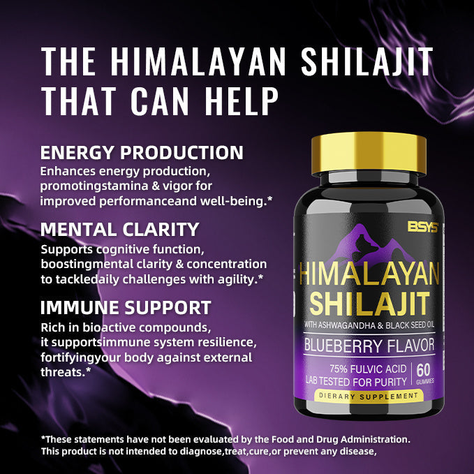 BSYS SHILAJIT GUMMIES 60'S The Max Mall