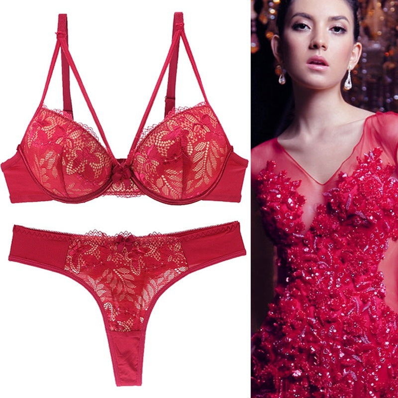 Push Up Underwear For Women Lace Bra Set The Max Mall