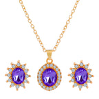 Sunflower Jewelry Set - Rose Gold Plated The Max Mall