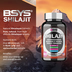 BSYS 8IN1 SHILAJIT GUMMIES 60'S The Max Mall