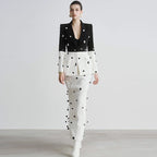 Women's Polka Dot Polyester Suit Set The Max Mall