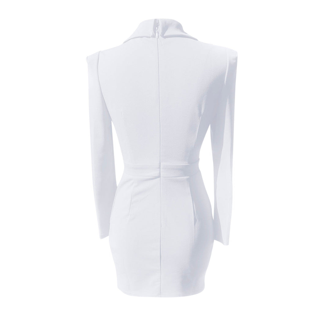 Sleeve White Pencil Dress Office Workwear Blazer The Max Mall
