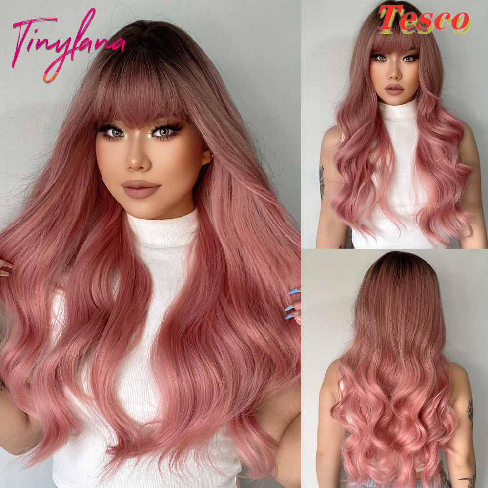 Long Black Wavy Wig