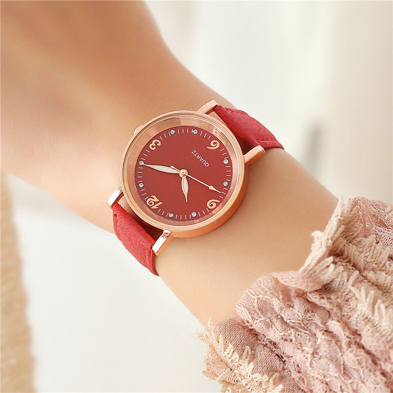 Luminous Women's Watch - Leather Band