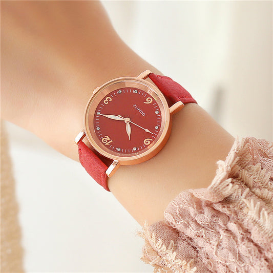 Luminous Women's Watch - Leather Band