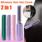 Cordless Hair Straightener Brush The Max Mall