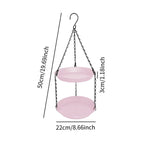 Kesoto Hanging Bird Feeder - Double Plate Large Capacity Kesoto