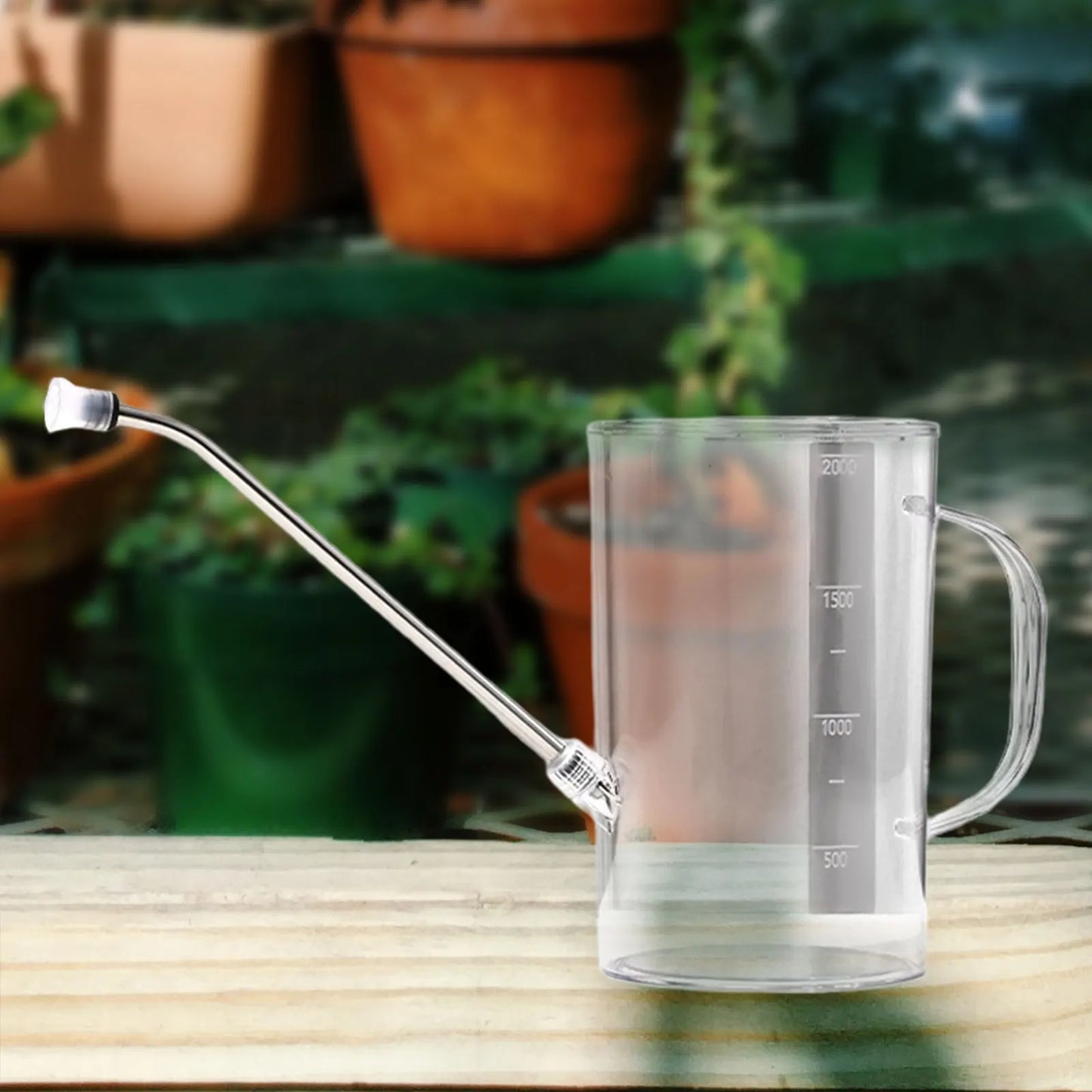 2L Garden Watering Can with Long Spout