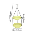 Kesoto Hanging Bird Feeder - Double Plate Large Capacity Kesoto
