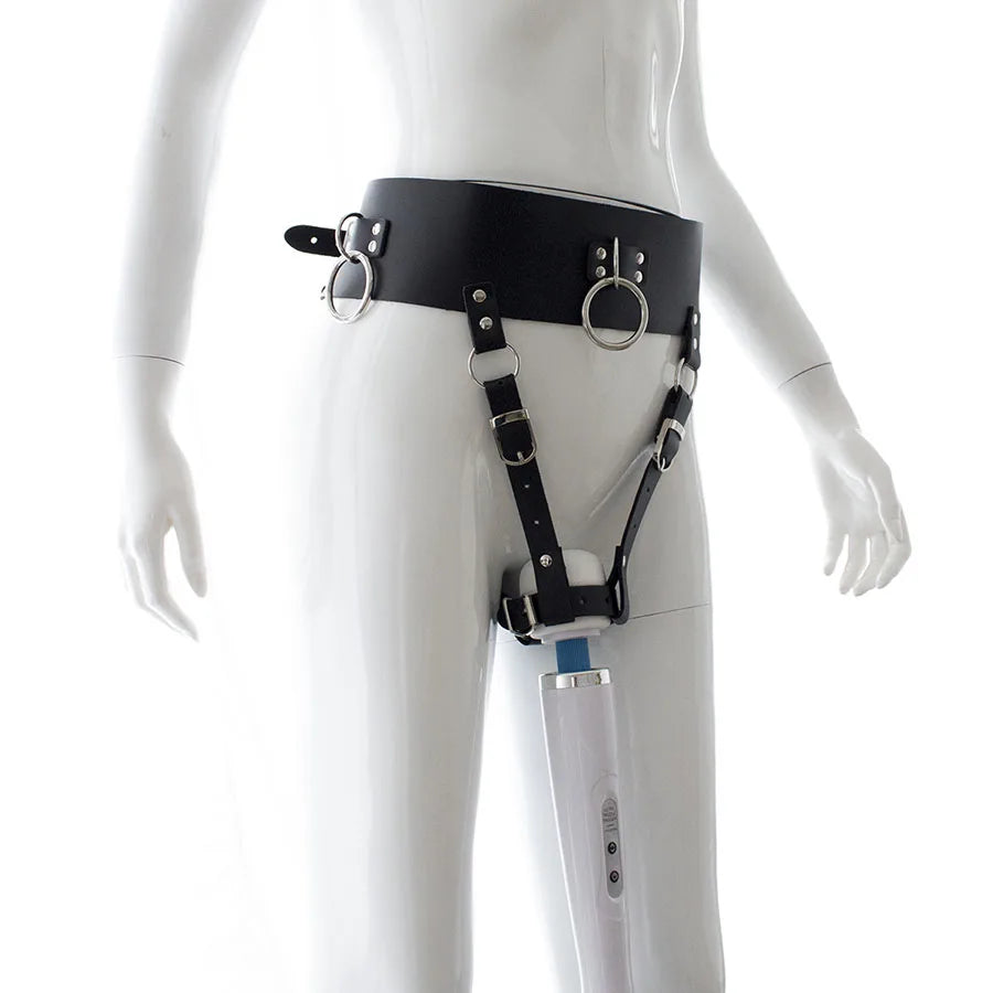 Chastity Belt Device,Forced Orgasm Accessories For Magic Wand Vibrator,Adult Toys